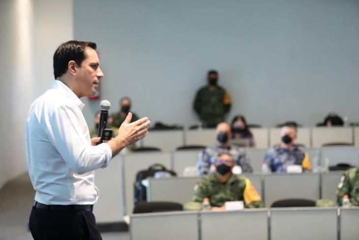 Vila presenta balance de la situación política, económica y social de Yucatán